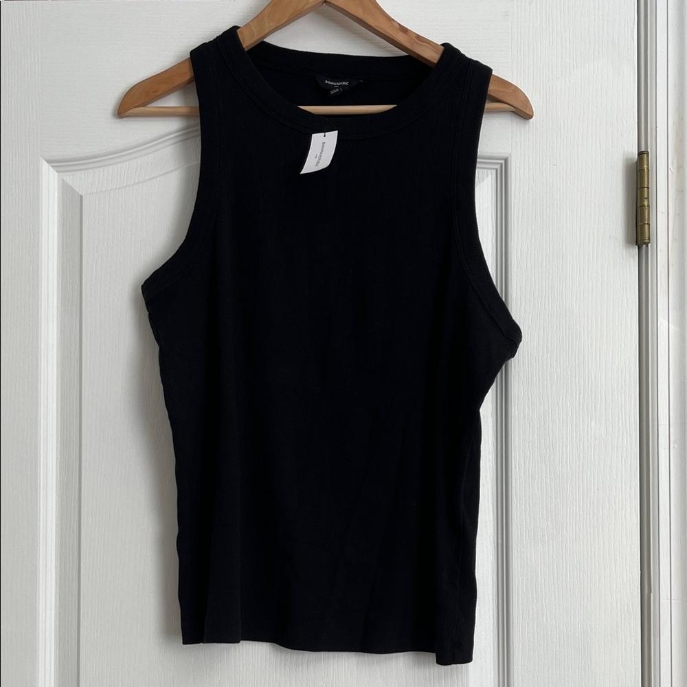 Banana Republic Ribbed Racer Tank